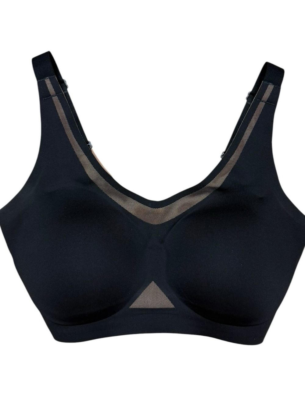 Honeylove CrossFlex Activity Bra S++ Nude Black Wireless Sports Bra